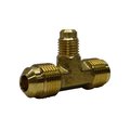 Jmf 3/8 in. Flare X 3/8 in. D Flare Brass Reducing Tee 4506341
